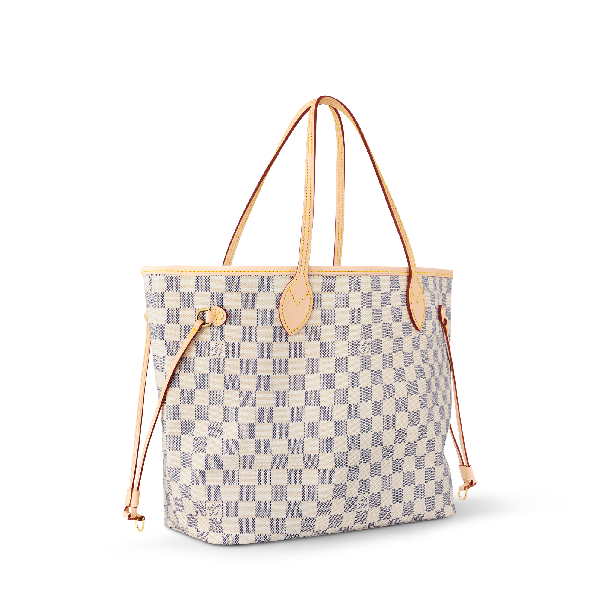 Neverfull MM Damier Azur Canvas - Handbags | LOUIS VUITTON